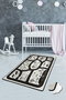 Conceptum Alfombra Black City 140 x 190 cm Multicolor